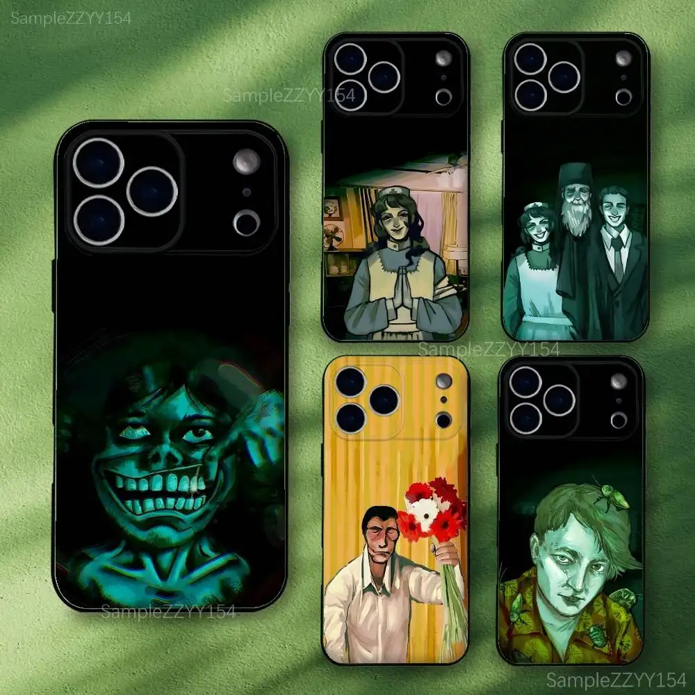 No Im Not A Human Game Phone Case For iPhone 17,16,15,14,13,12,Pro,Max,Plus,E,SE4,Air,Mini Black Soft Funda