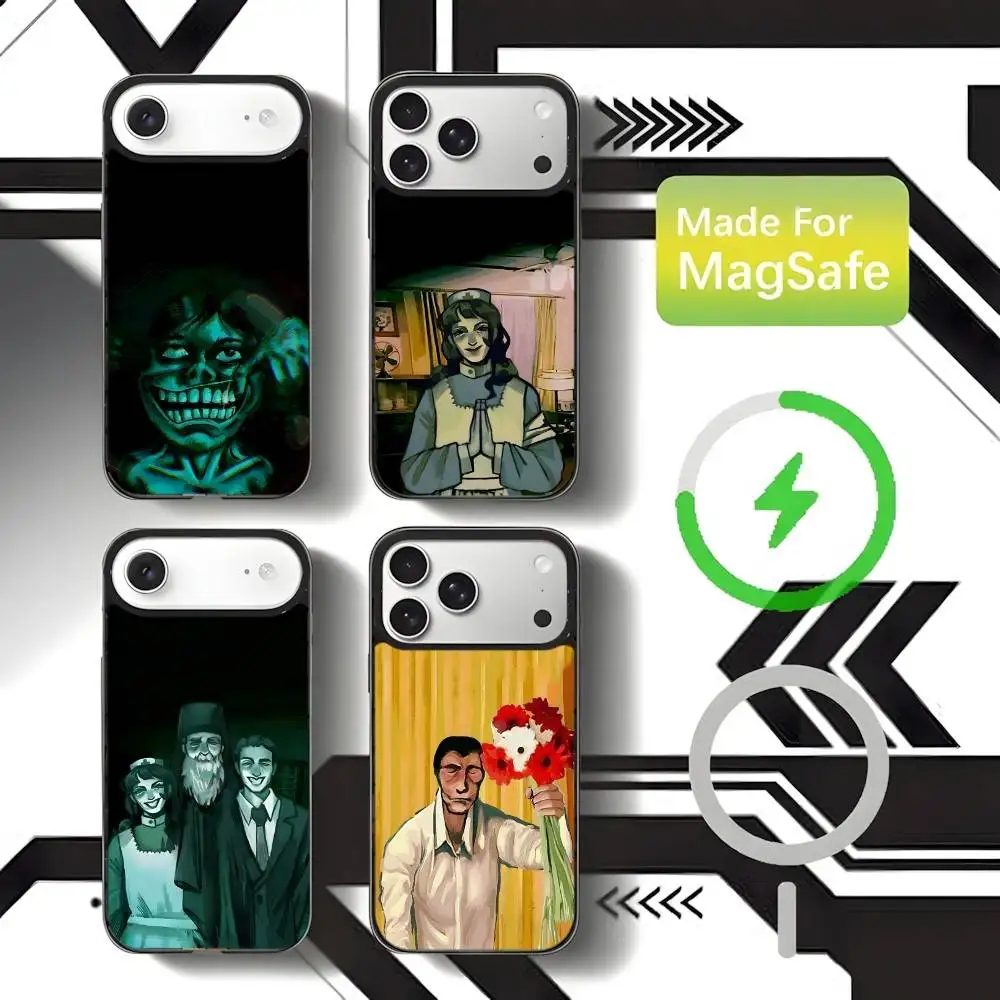 No Im Not A Human Game Phone Case For iPhone 17,16,15,14,13,12,11,Pro,Max,Plus,Mini,SE4,E Magnetic Magsafe Wireless Charging
