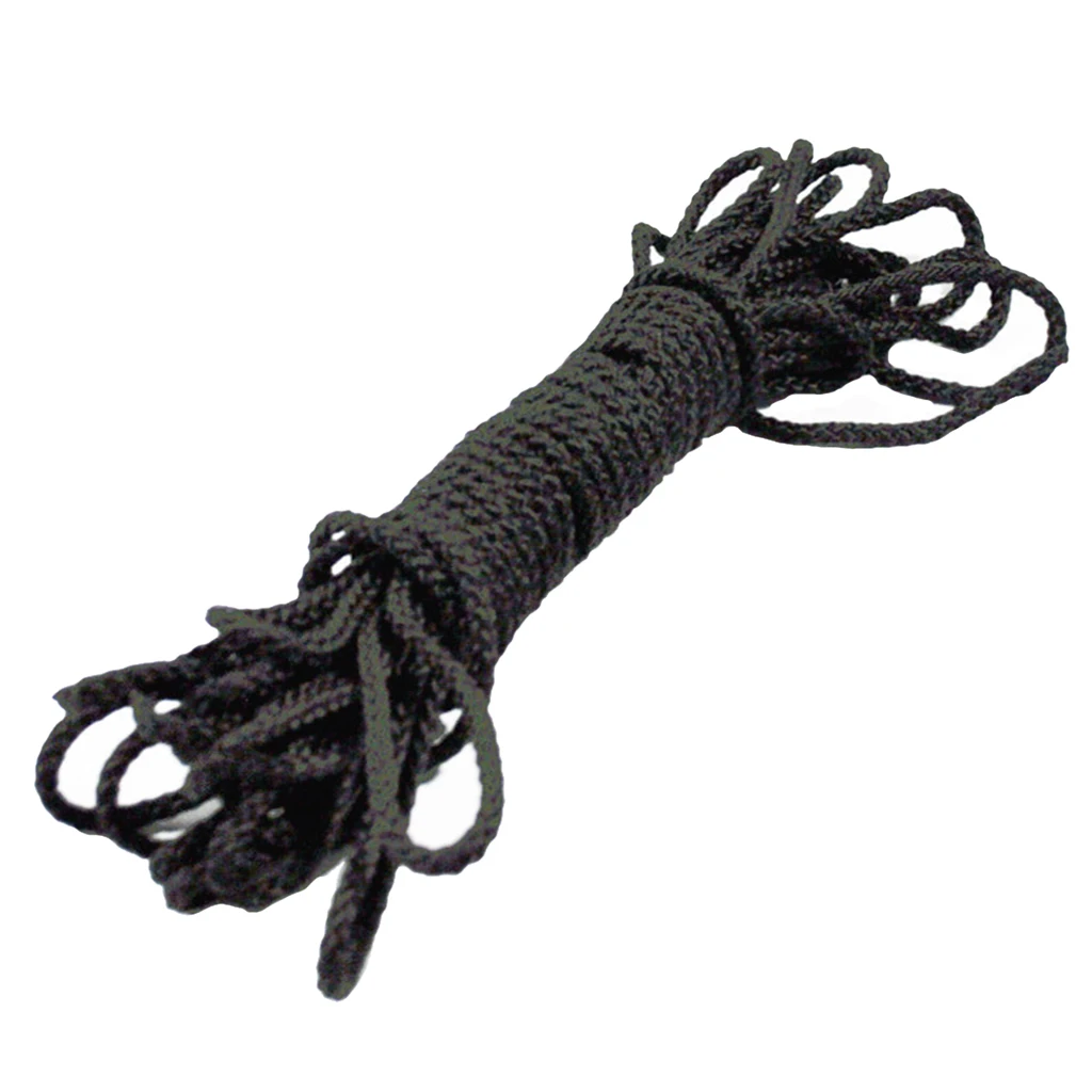 Nylon Anchor Rope Dock Lines Marine Rope Braided Double Braid Nylon Anchor Line Marine Rope Lines for Camping Boat Bushcraft