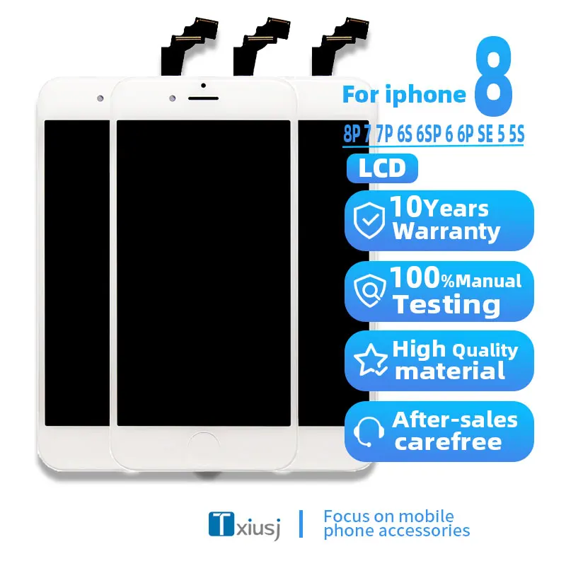 OLED LCD Display for iPhone 5 5S 6 6S 7 7P 8 8P LCD iPhone Screen Replacement 100% Test High Quality Screen Display iPhone 7 8