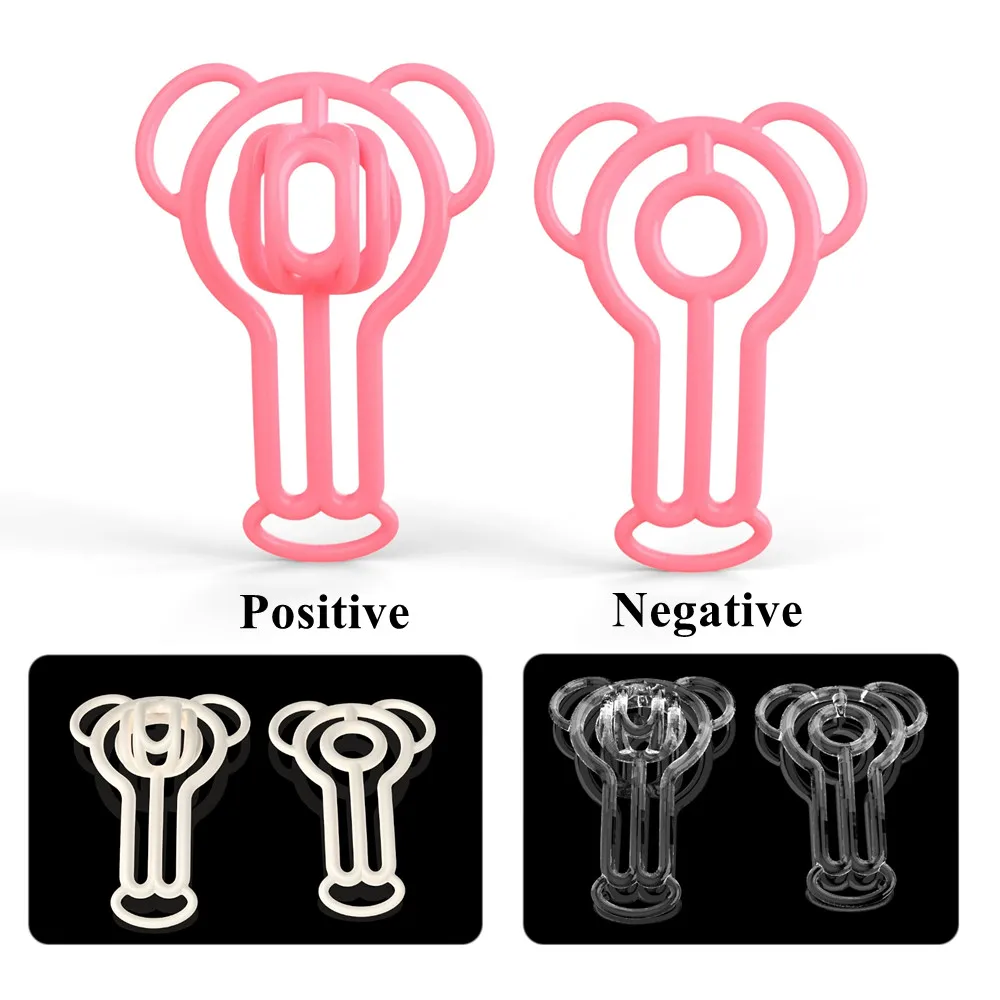 Positive/Negative FUFU Clip Panty for Sissy Male Mimic Female Pussy Chastity Devices Light Trainingsclip Cock Cage Sex Toys 18+