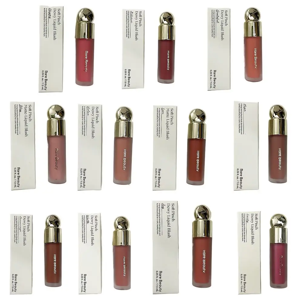 Rare Beauty Lipstick Liquid Blush Cream Eyes Blush Waterproof Oil Control Moisturizing Long Lasting Blusher Face Makeup