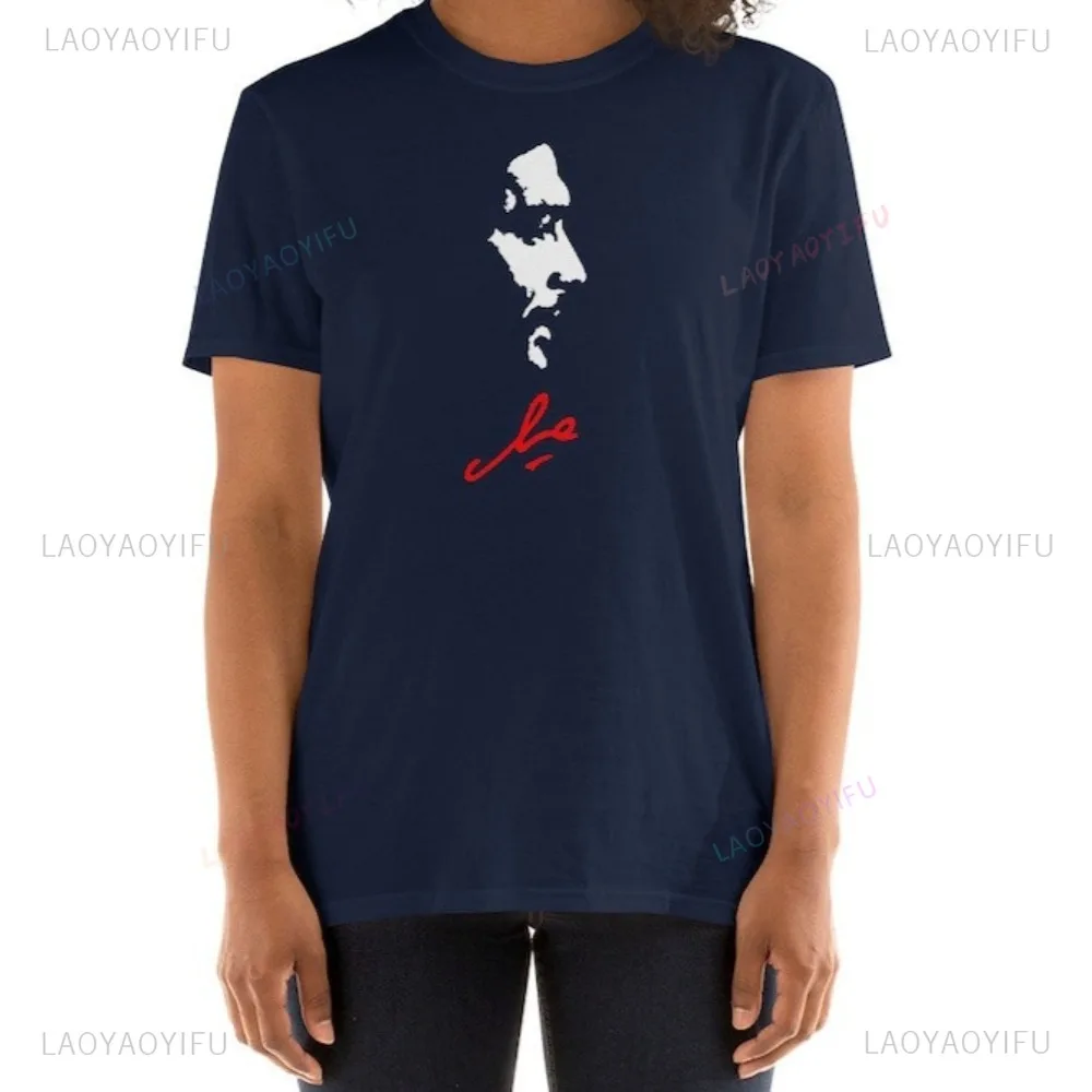 Retro Style Ernesto Che Guevara Revolution Graphic Printed T-Shirt Soviet USSR CCCP Marxism Socialism T Shirt Man Streetwear