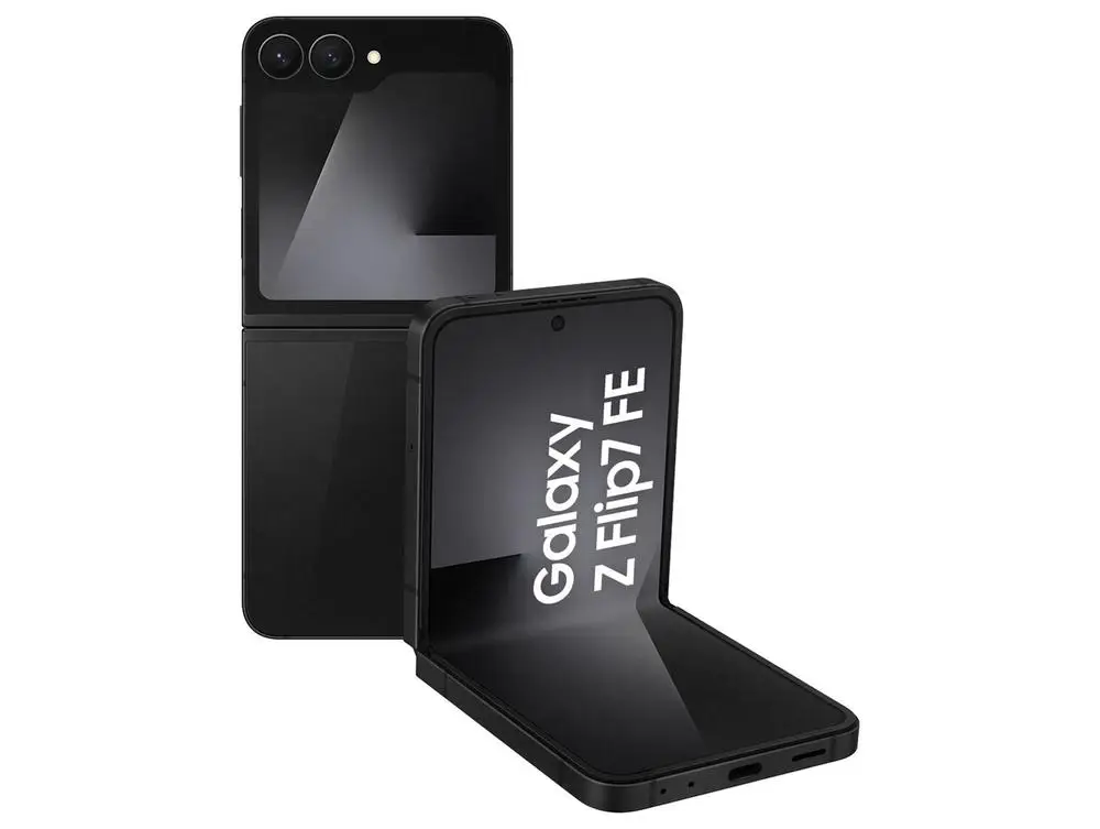 Smartphone Samsung Galaxy Z Flip7 FE 128GB Black 5G 8GB RAM Screen 6,7 "Camera. Double + Selfie 10MP