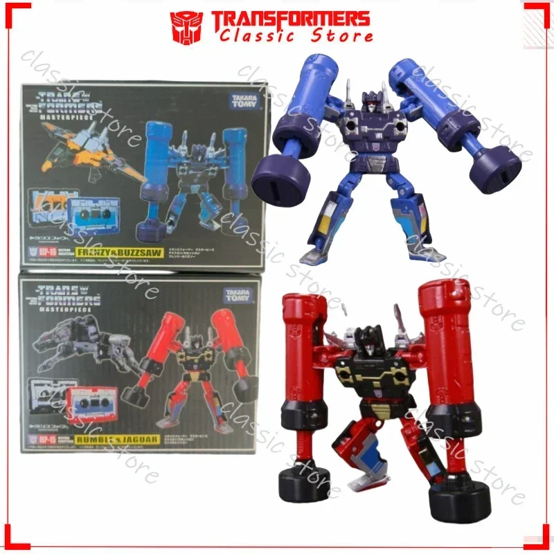 Transformers Toys Masterpiece Series MP15 Rumble MP16 Frenzy KO Edition Classic Action Figures Cybertron Autobots Collectible