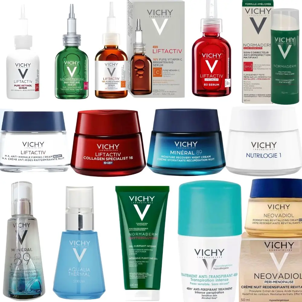 VICHY Series Product Essence Face Cream VC Moisturizing Anti-aging Eye Cream Retinol Brighten Reduce Dark Circles And Acne Scars