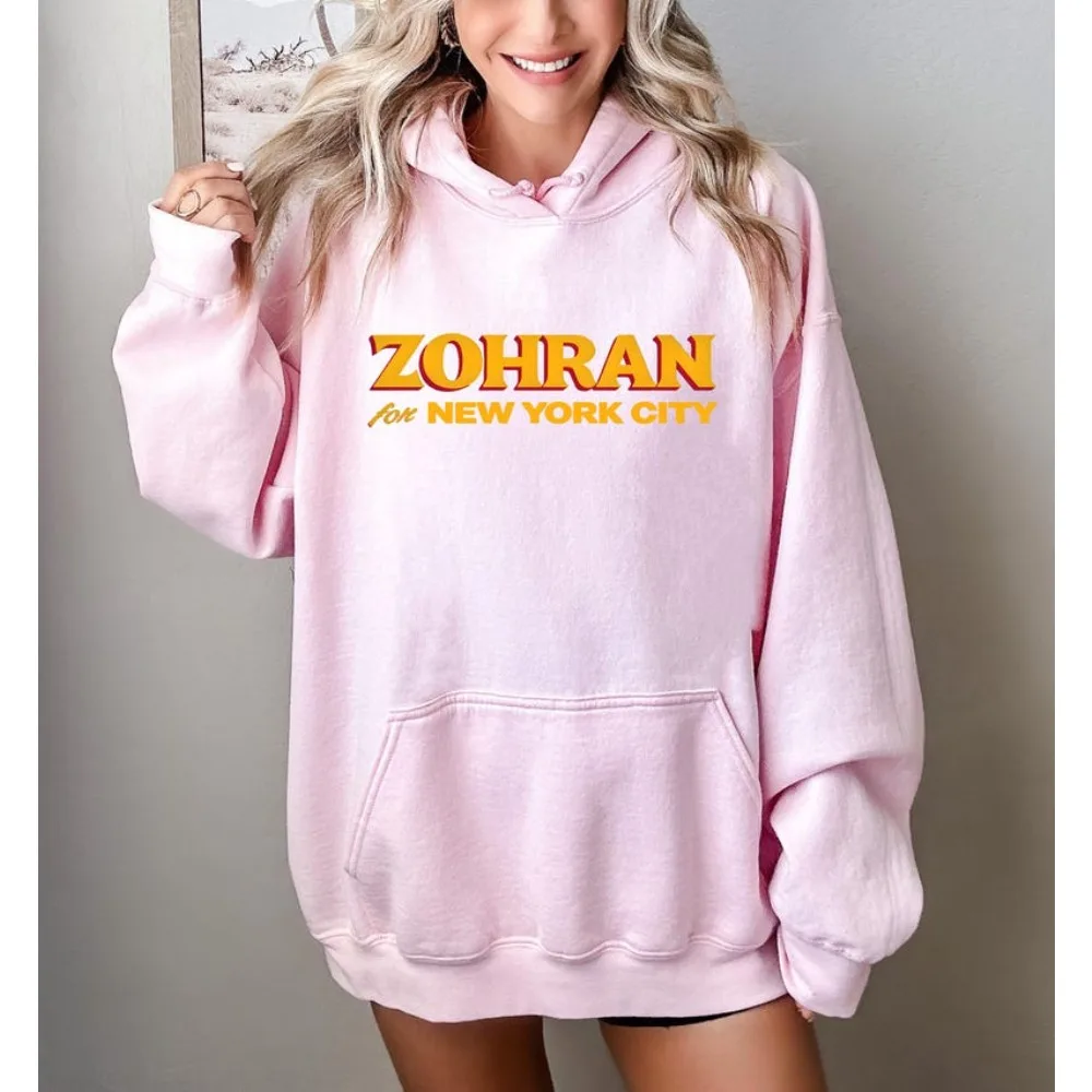 Zohran for NYC Hoodies Zohran Mamdani Sweatshirt Zohran for Mayor Streetwear Democratic Socialists of America Men Women Clothing