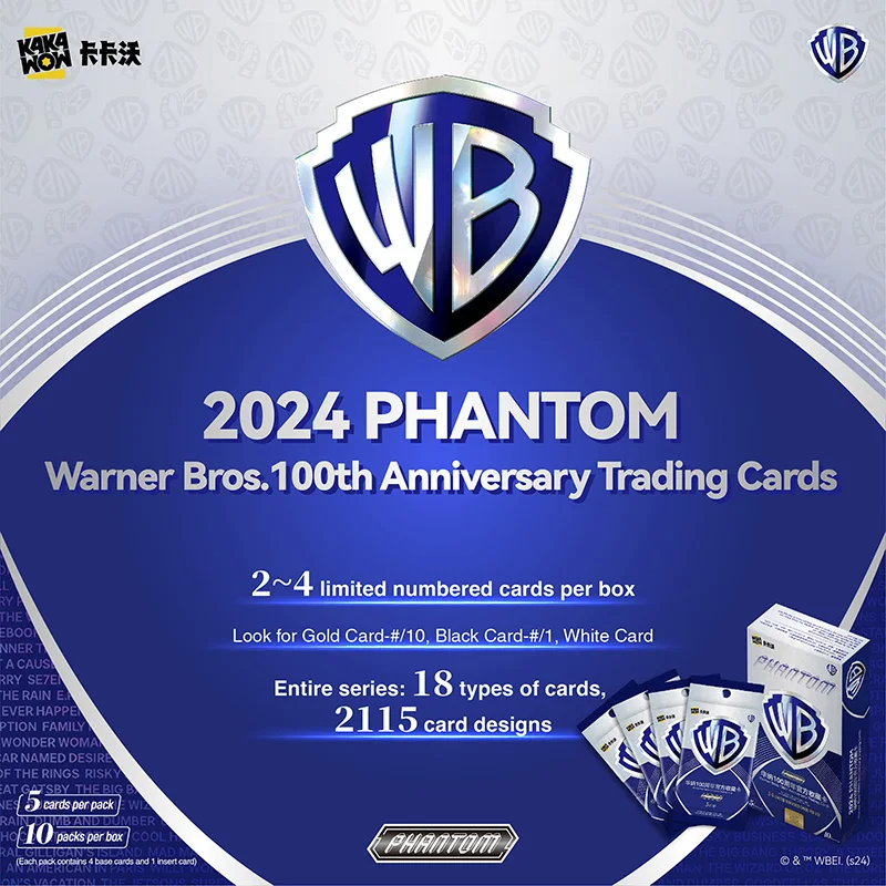 2024 PHANTOM Warner Bros. 100th Anniversary Trading Cards
