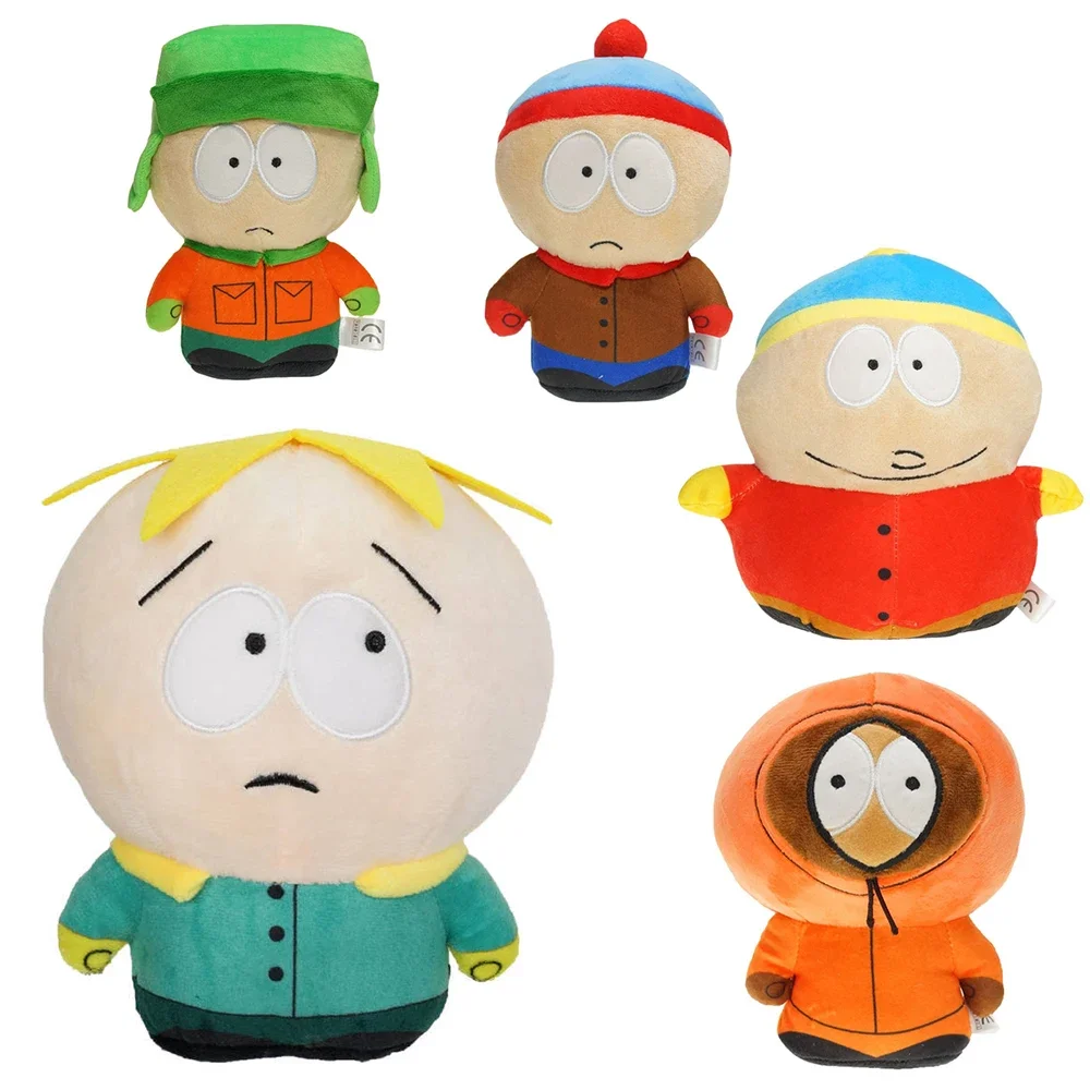 ★20cm South North Parks Plush Toys cartoon Plush Doll Stan Kyle Kenny Cartman Plush Pillow Peluche Toys Children Birthday Gift