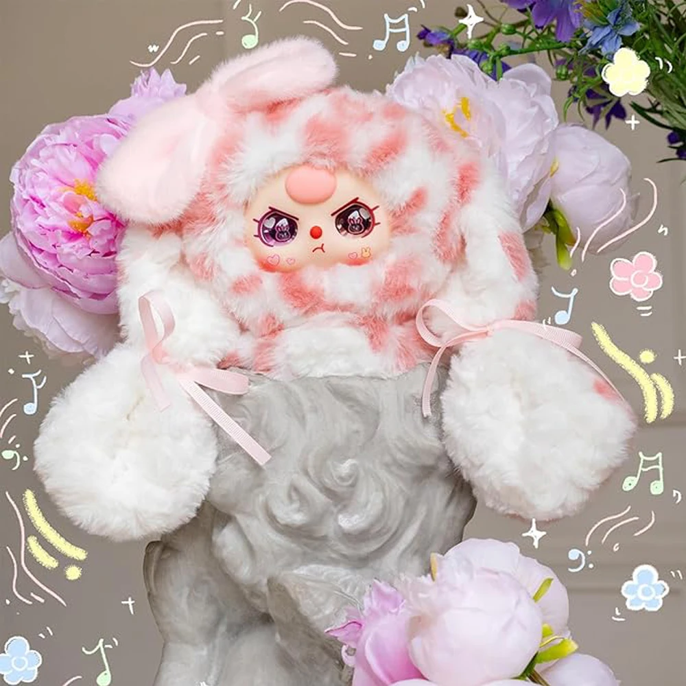 Baby Three Little Rabbit Returns Series Surprise Blind Box,Cozy Handmade Hanging Ornaments For Valentine's Gifts