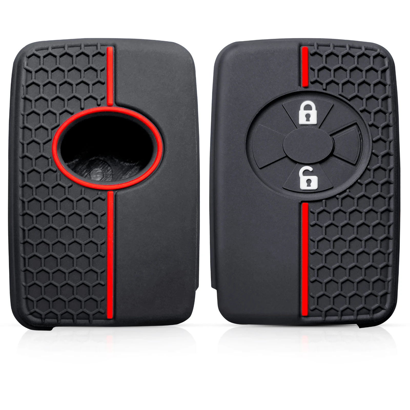 Car Key Cover For Toyota Avalon Yaris RAV4 Rukus Vanguard Crown Reiz Corolla Yaris Estima Remote Key Fob Shell Holder Case