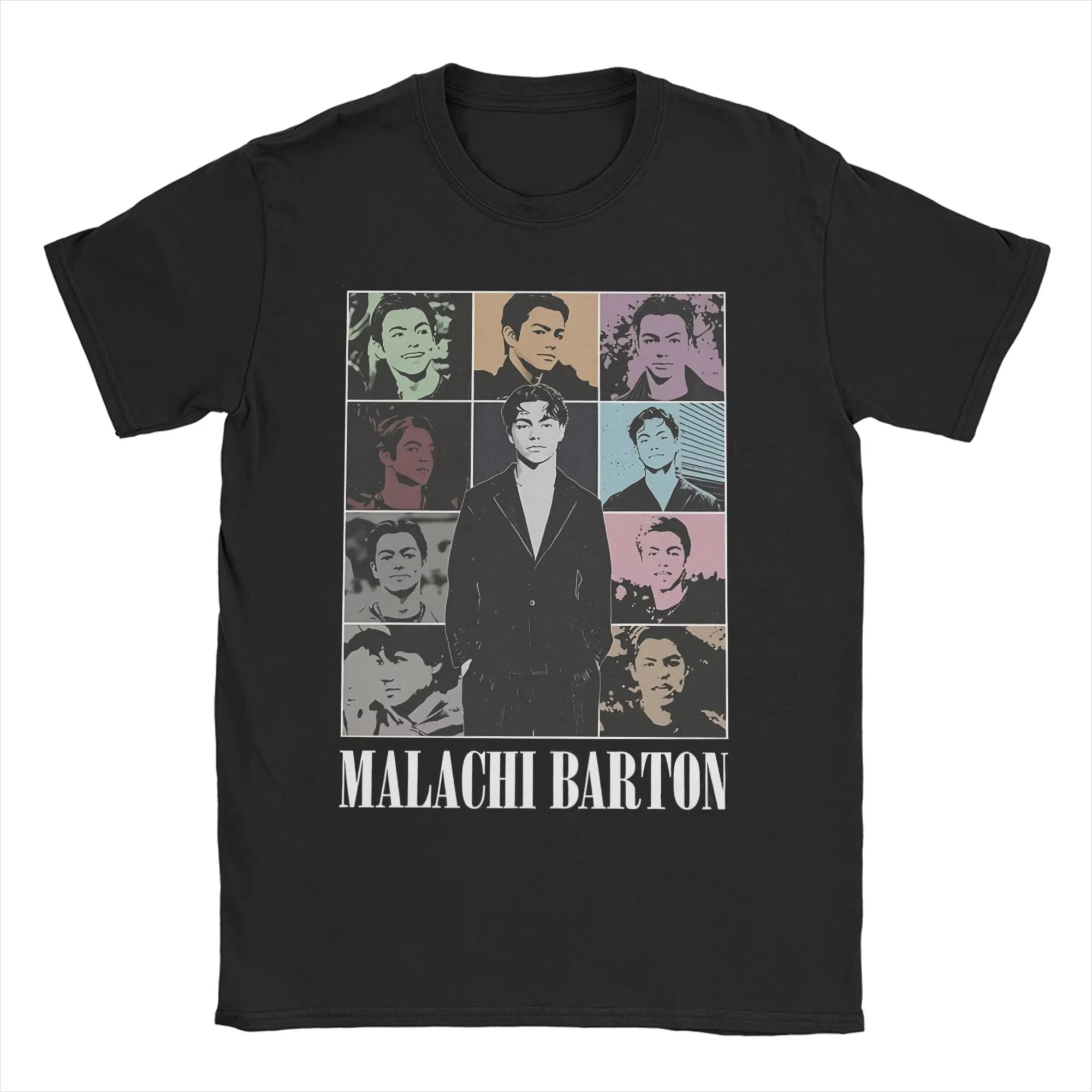Casual Malachi Barton Actor T-Shirts Men Women Round Neck Cotton T Shirts Short Sleeve Tee Shirt Classic Tops Summer Casual
