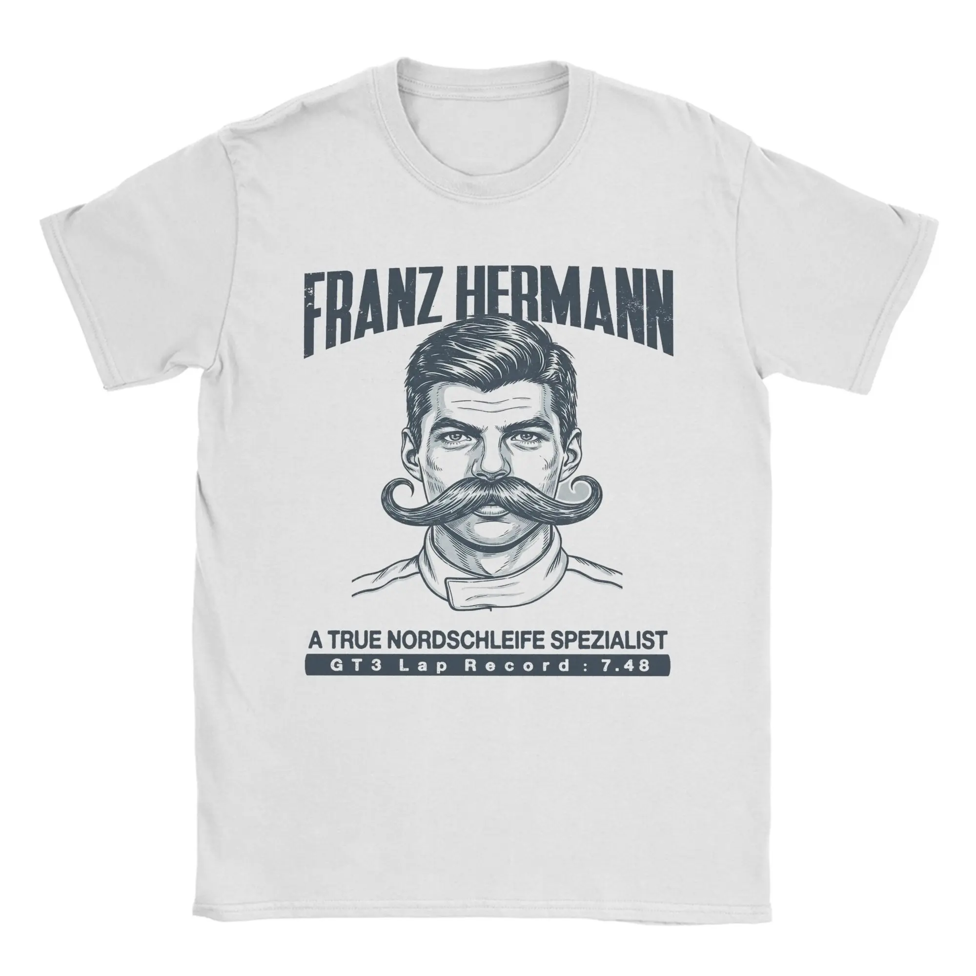 Franz Hermann Meme T-Shirt for Men Novelty Cotton Tees Round Collar Short Sleeve T Shirt Plus Size Clothing