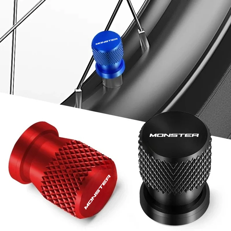 Motorcycle For Ducati MONSTER 695 696 795 796 797 821 1200 1200S 1100/S EVO Wheel valve Cap Vehicle Wheel Tire Valve Stem Caps