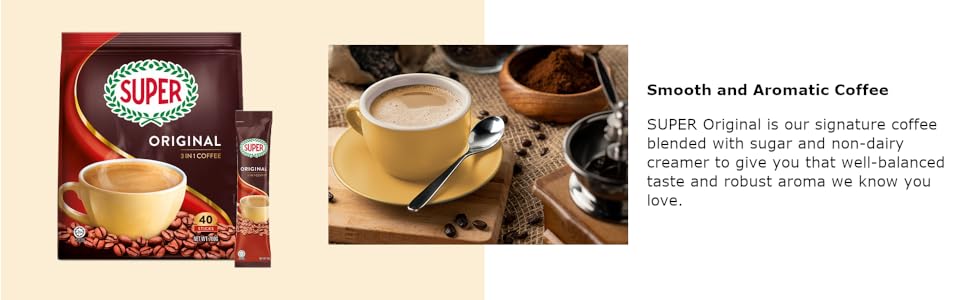 SUPER Original 3 in 1 Instant Coffee
