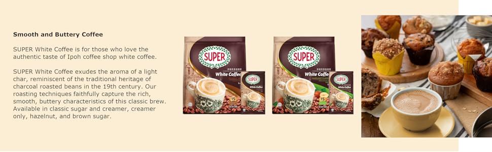 SUPER Charcoal Roasted White Coffee