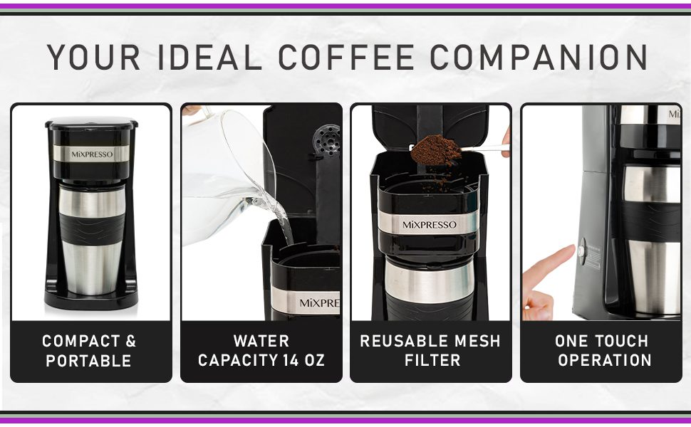 coffee maker small, single coffee maker