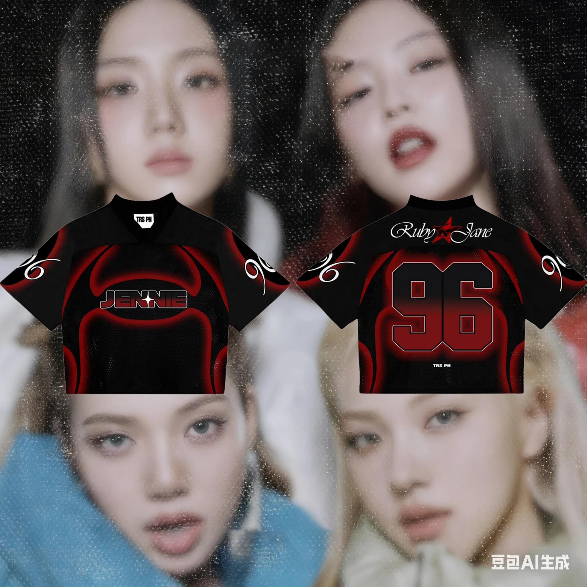 2026 New Top Korean Super Girl Group Fan T-shirt Concert Shirt Women's Y2K #96 Super Large Fashion Casual Sports Short Sleeve
