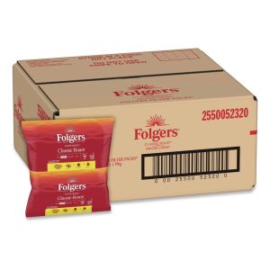 Folgers 2550052320 1.05 oz. Regular Coffee Filter Packs (40/Carton)