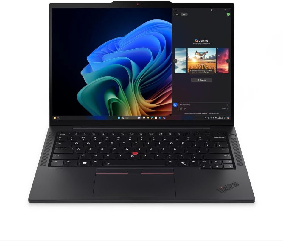 Lenovo 2025 ThinkPad T14s Gen 6 Copilot+ Laptop with AMD Ryzen AI 7 PRO 350 Processor, 14” WUXGA IPS 400-Nits Touchscreen Display, 32GB LPDDR5X-7500MT Memory, 1TB SSD, Wi-Fi 7, and Windows 11 Pro