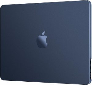 EooCoo Compatible with MacBook Air 13 inch Case 2026-2022 M4 M3 M2 A3240 A3113 A2681, 100% Match Official Color, Upgrade Matte, Dent & Scratch Protection Hard Shell for Mac Air 13.6 Case, Midnight