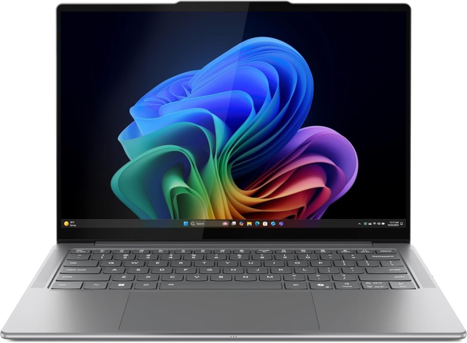 Lenovo Slim 7i Aura Edition – 2025 – Copilot+ PC – Core Ultra 7 Processor 256V – 14″ WUXGA OLED Display – 16 GB Memory – 1 TB Storage – Luna Grey