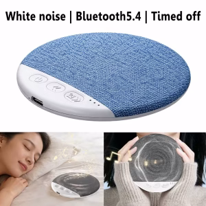 Mini Sleeping Bluetooth Speaker Nature Sound White Noise Soundbar Wireless  MP3 Music Player Ultra Thin Timed Shutdown Audio Pla