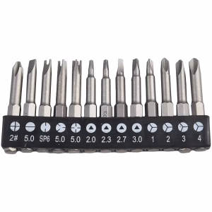 13pc Special-shaped Screwdriver Set PH2 U Y Shape Triangle 50mm Screwdriver Bit For Appliance Repair Repair Tool Screwdriver