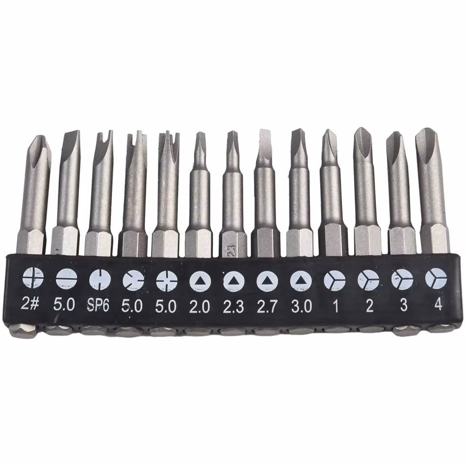 13pc Special-shaped Screwdriver Set PH2 U Y Shape Triangle 50mm Screwdriver Bit For Appliance Repair Repair Tool Screwdriver