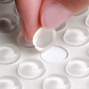 30/32/100/128pcs/Silicone collision pads, furniture cushioning and noise reduction stickers, shock absorption