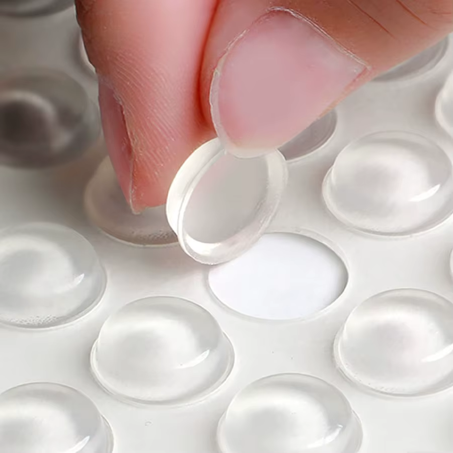 30/32/100/128pcs/Silicone collision pads, furniture cushioning and noise reduction stickers, shock absorption
