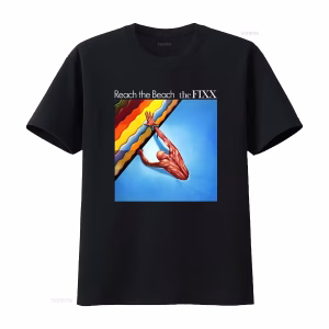Best New The Fixx Reach Beach Rock Band London Classic T Shirt Size S 2Xl LPJM vintage Washed Unisex Stylish graphic Casual