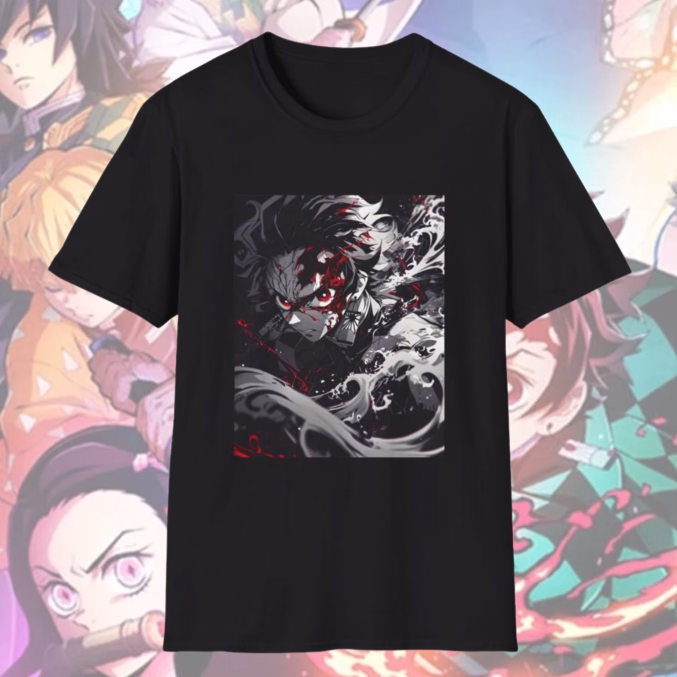 2026 Chinese New Year’s “Devil Killer” Men’s Comic Set T-shirt Best Gift for Anime Enthusiasts Popular Anime Character T-shirt