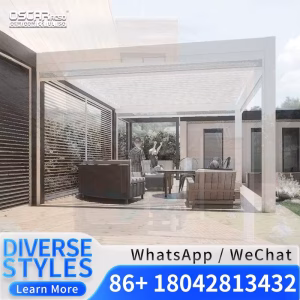 Customizable Outdoor Aluminum  with 5×10 10×4 Sizes Best Designs for Gardens Patios Backyards Pergola