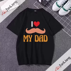 This Is What An Awesome Dad Looks Like Dad’s Birthday Gift Best Father’s Day T-shirt Breathable Men’s Tops Cotton Tshirt