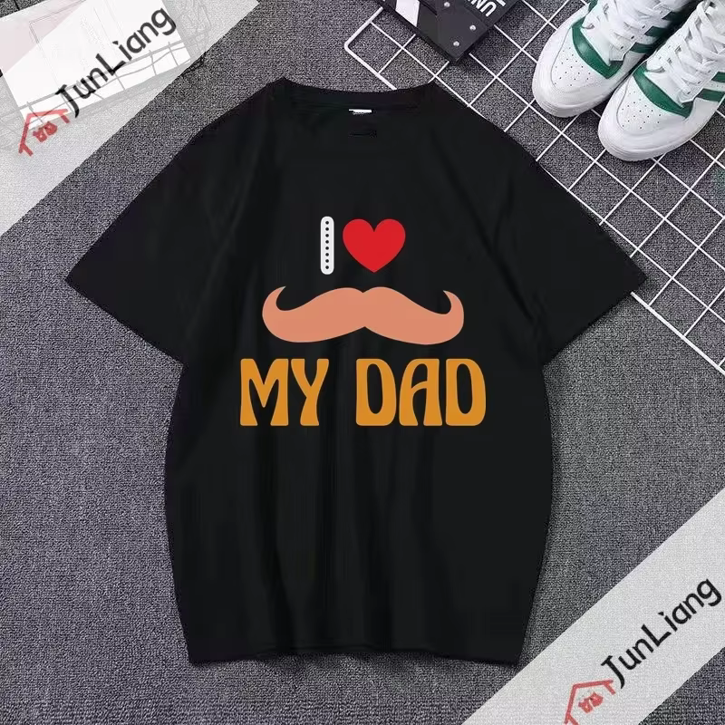 This Is What An Awesome Dad Looks Like Dad’s Birthday Gift Best Father’s Day T-shirt Breathable Men’s Tops Cotton Tshirt