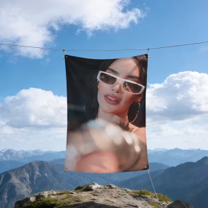 K-Kimberly Loaiza Hot Singer flag Best Price Outdoor Garden Lawn Decoration Banner Party Club