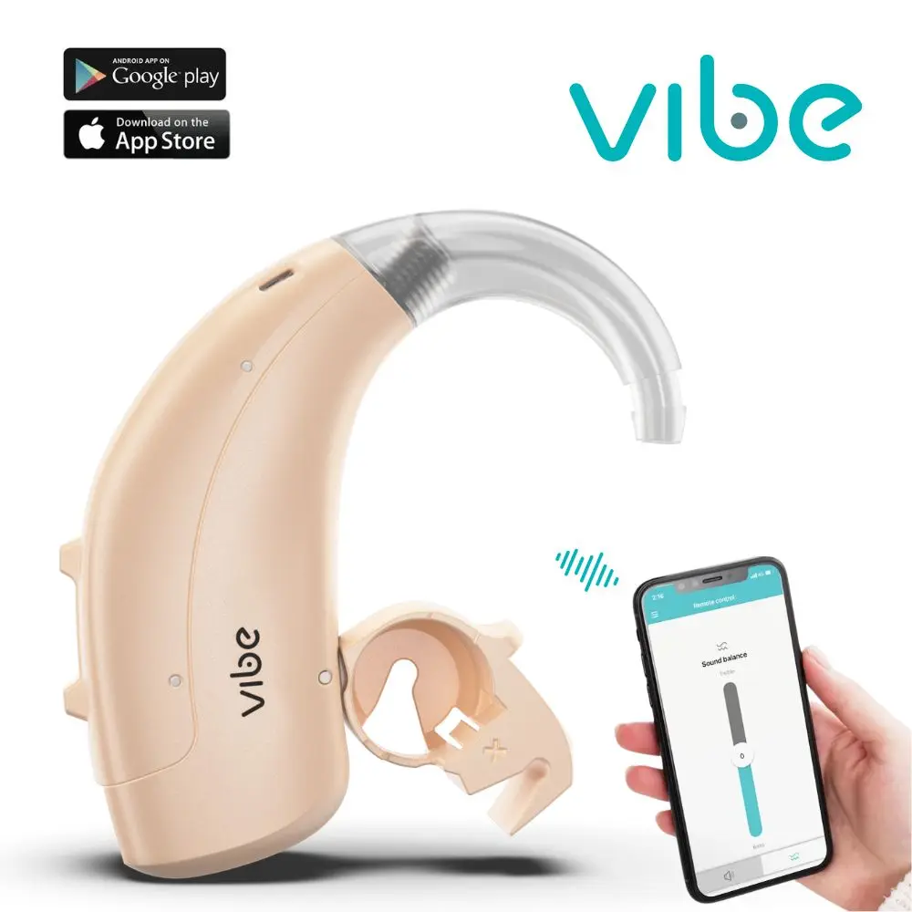 Original Siemens Vibe Severe Deaf Hearing Aids High Power Hearing Aid for Deafness Sound Amplifier Digital Chip 4/6 Channel