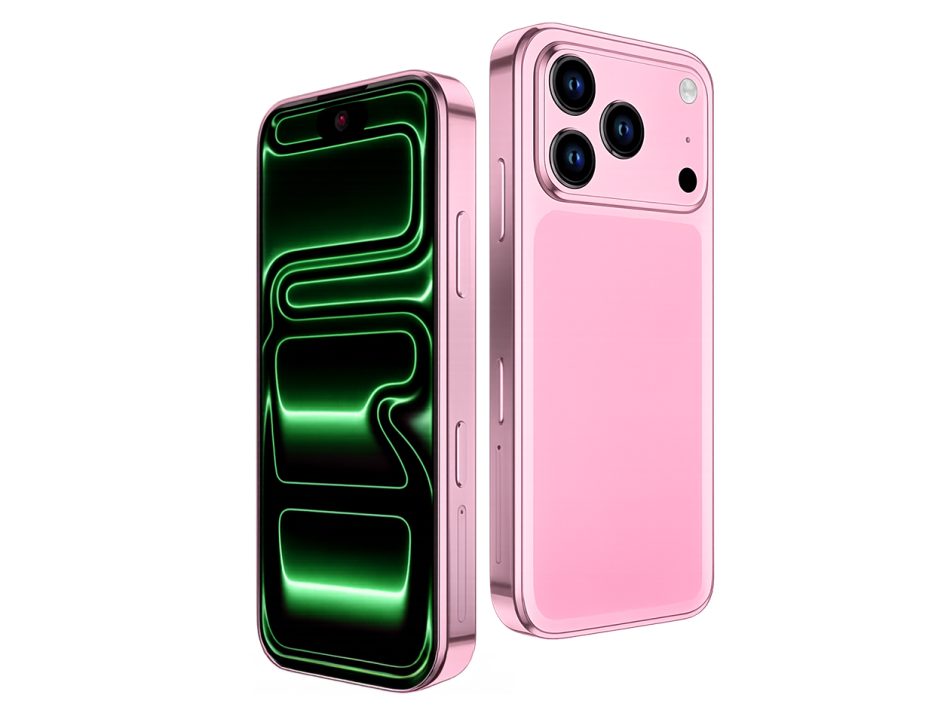 4″ Mini 4G Android Smartphone with Face Unlock (Pink)