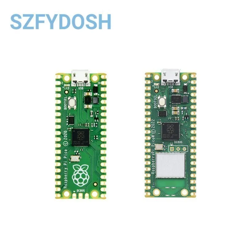 Raspberry Pi Pico or Pico W microcontroller development board dual core wireless wifi programming