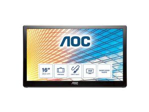 AOC E1659FWU 15.6″ USB-3.0 Portable LED HD Monitor (Certified Refurbished)