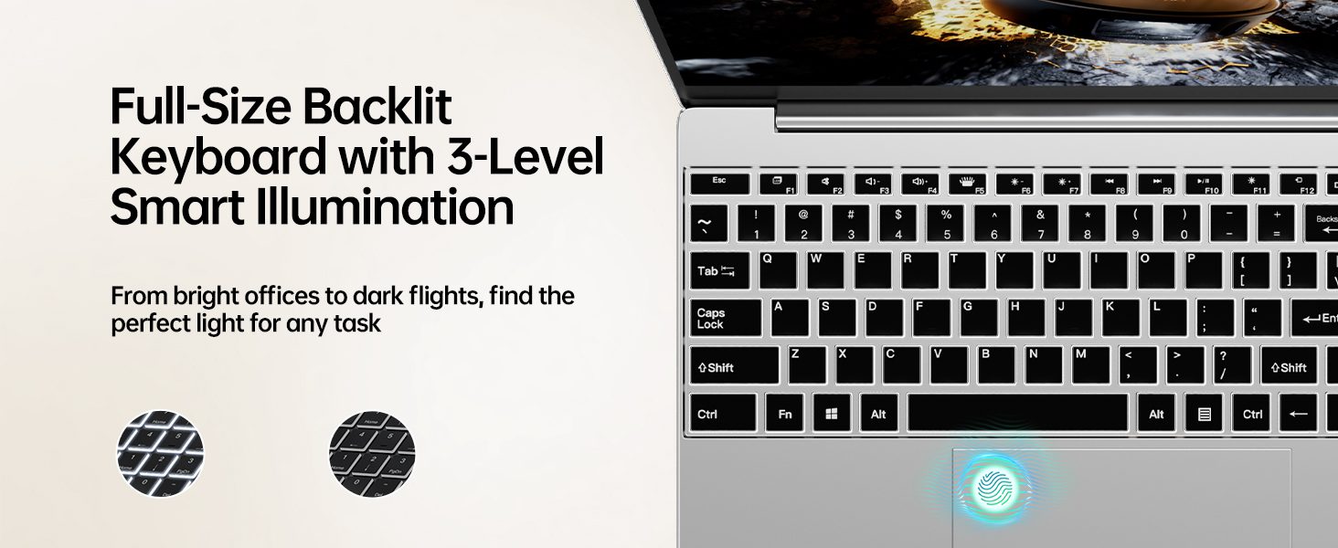8gb ram laptop with backlit keyboard