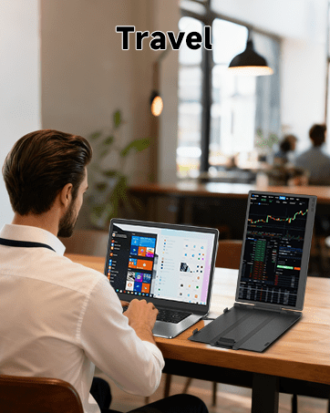 attachable monitor for laptop