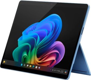 Microsoft Surface Pro 2-in-1 Laptop/Tablet (2024), 13″ OLED Touchscreen Display, 16GB RAM, 512GB Storage | Windows 11 Copilot+ PC, Snapdragon X Elite (12 Core), Sapphire
