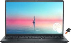 Dell Inspiron 15.6″ FHD Touchscreen Business & Student Laptop Computer, 8GB RAM 1TB Storage (512GB SSD+512GB External), Intel 10-Core i5 Processor, Windows 11, Numeric Keypad, Wi-Fi 6, Black, No Mouse