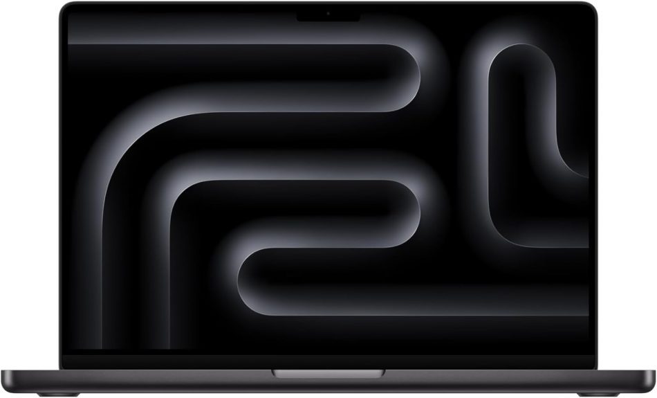 Apple 2025 MacBook Pro Laptop with M5 chip with 10‑core CPU and 10‑core GPU: Built for Apple Intelligence, 14.2-inch Liquid Retina XDR Display, 24GB Unified Memory, 1TB SSD Storage; Space Black