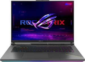 ASUS ROG Strix G18 (2025) Gaming Laptop, 18” 16:10 144Hz/3ms, NVIDIA® GeForce RTX™ 5060, AMD Ryzen™ 9 9955HX Processor, 16GB DDR5-5600, 2TB PCIe Gen 4 SSD, Wi-Fi 6E, Windows 11 Home, G814FM-DS95