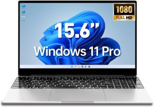 2026 New 15.6” IPS FHD Laptop, 8GB RAM 256GB SSD, Intel Pentium 6500Y (Max 3.40GHz), Backlit Keyboard, Fingerprint, Webcam, USB3.2, Mini-HDMI, TF Card Slot, Windows 11 Pro, up to 16GB RAM 2TB SSD