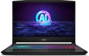 msi Katana A15 AI Gaming Laptop 15.6” QHD 165Hz – Ryzen 9-8945HS, RTX 4070, 32GB DDR5, 1TB SSD, Cooler Boost 5, Windows 11: Black B8VG-450US