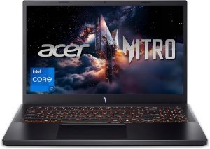 acer Nitro V Gaming Laptop | Intel Core i7-13620H Processor | NVIDIA GeForce RTX 4050 Laptop GPU | 15.6″ FHD IPS 165Hz Display | 16GB DDR5 | 1TB Gen 4 SSD | Wi-Fi 6 | Backlit KB | ANV15-52-76NK